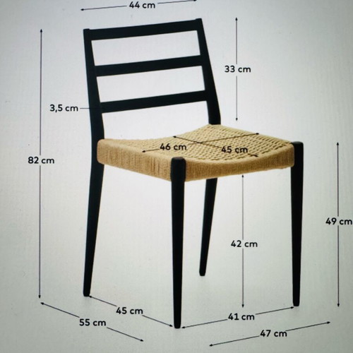 Kave Home Analysis dining chairs brand new, set of 4