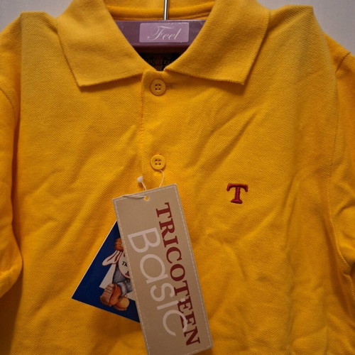 Tricoteen kids t-shirt new, yellow