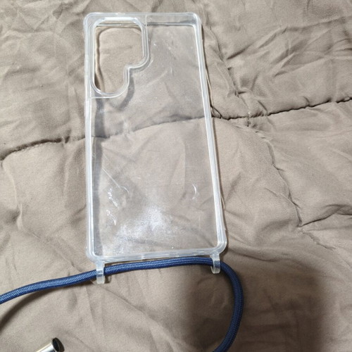 Samsung Galaxy S25 Ultra case with strap new, extra straps included