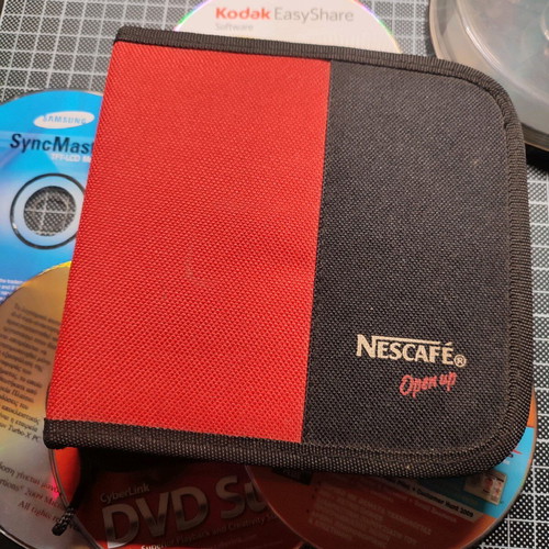 Nescafe Classic CD/DVD cases used with plastic case
