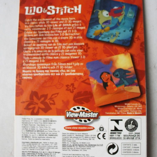 View Master Lilo & Stitch Disney Fisher Price 2002 sealed
