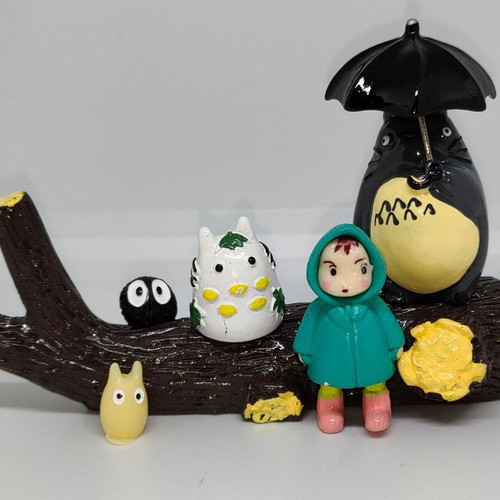 My Neighbor Totoro collectible figures set like new