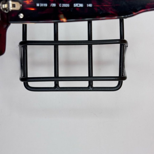 Silhouette sunglasses new, black and red with gold detail