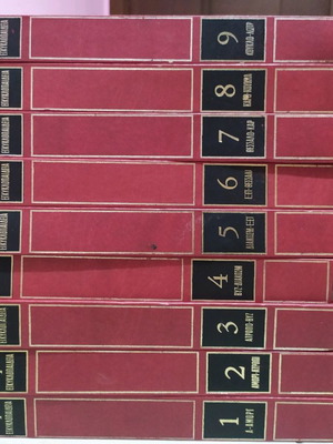 Domi Encyclopedia used, set of 9 volumes with color images