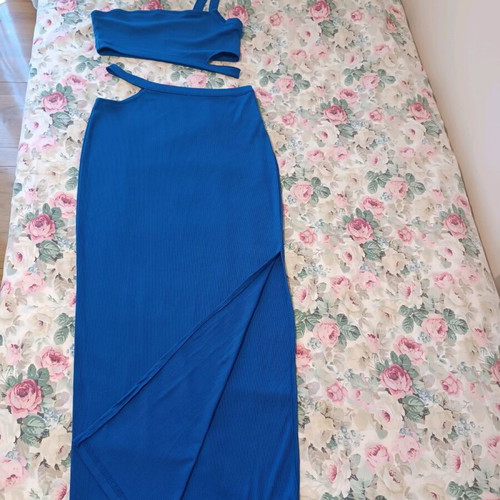 Shein set blue like new