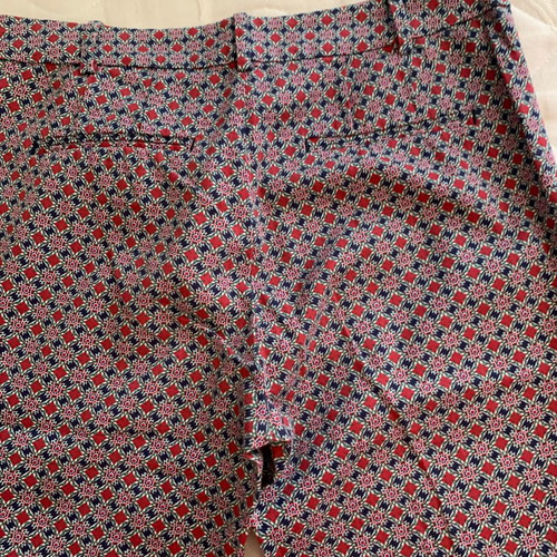 ZARA pants used, size 26, blue and red