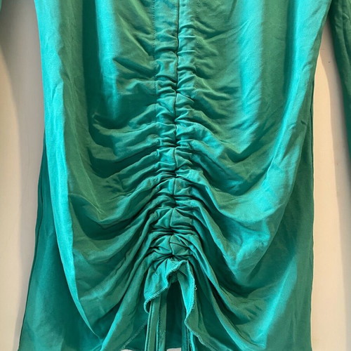 Denny Rose long-sleeve blouse green like new