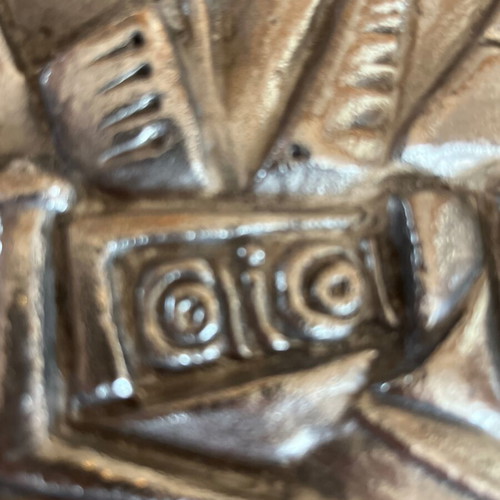 Metal decorative plaque Gaia like new