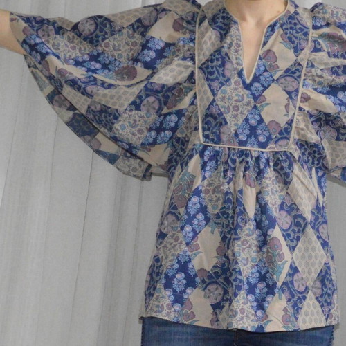 Monsoon top-tunic with hanging sleeves like new, size 40EU