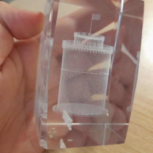 Glass White Tower of Thessaloniki new decorative souvenir