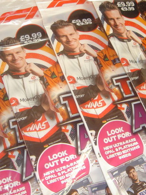 Topps Turbo Attax F1 2024 καινούργιο, 4 Mega Multipacks