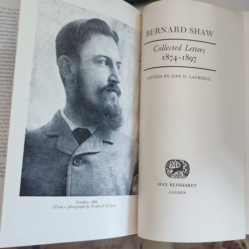 Bernard Shaw Collected Letters Vol. I like new