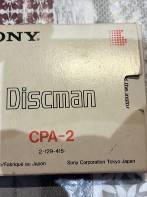 Sony CPA-2 adapter 3.5mm jack to cassette used