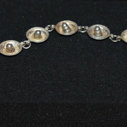 Vintage silver bracelet used