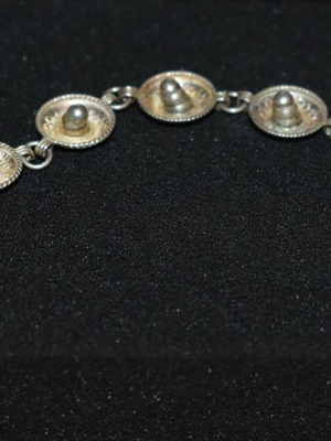 Vintage silver bracelet used
