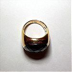  Χρυσό δαχτυλίδι 18Κ με όνυχα, 17.46γρ., νούμερο 57.