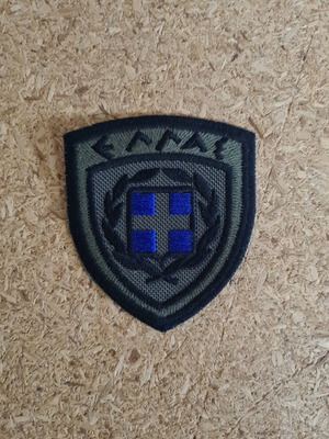 Embroidered Greece Shield Flag Patch new