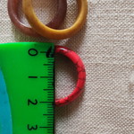 Rings set large size, like new
