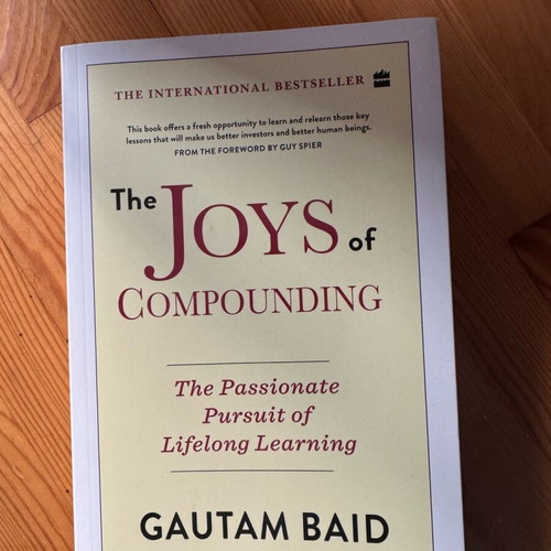 The joys of compounding Gautam Baid like new