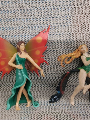 PAPO δύο φιγούρες νεράιδες μεταχειρισμένες, πακέτο