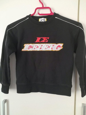 Iceberg kids sweatshirt used, black, size 116 cm