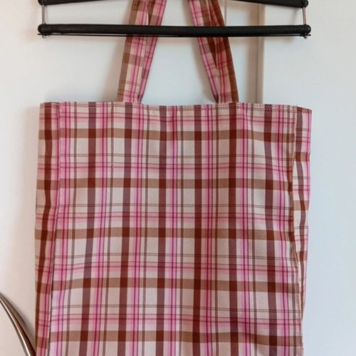Berska Shoulder Bag used, waterproof, brown and pink