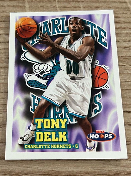Κάρτα Tony Delk Charlotte Hornets NBA Hoops 1997 Παναθηναϊκος
