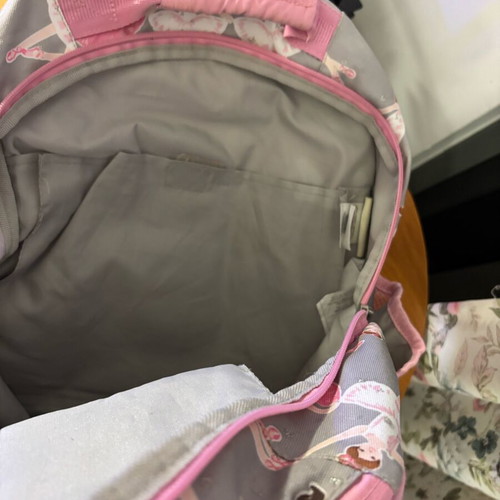School bag with ballerinas like new