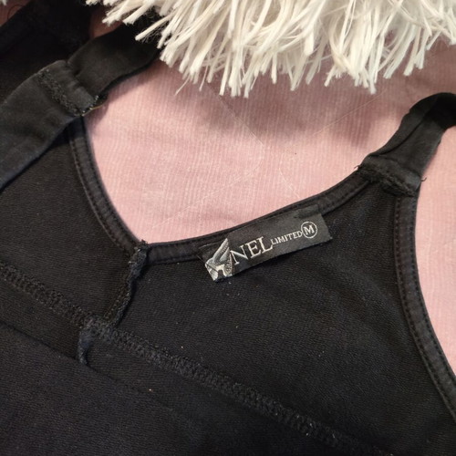 Salopette shorts used, Anel, size M, black