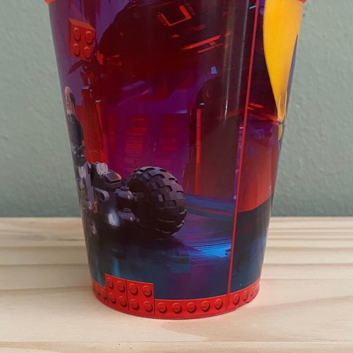 Lego Batman 2017 Plastic Cup used
