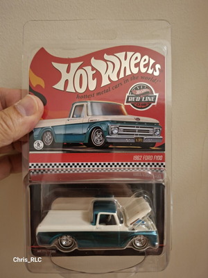 Hot Wheels 2026 RLC Exclusive 1962 Ford F100 Teal/Cream new