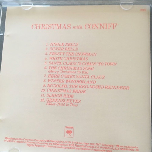 The Ray Conniff Singers Christmas With Conniff CD used