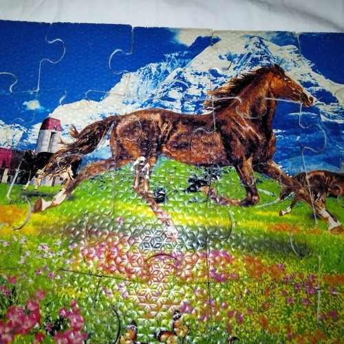 EVA foam farm puzzle, 54 pieces, 45x30 cm