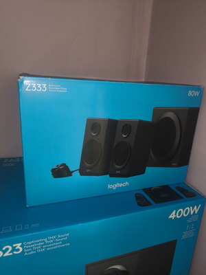 Ηχεία Logitech Z333 2.1 σαν καινούργια με ενσύρματο χειριστήριο