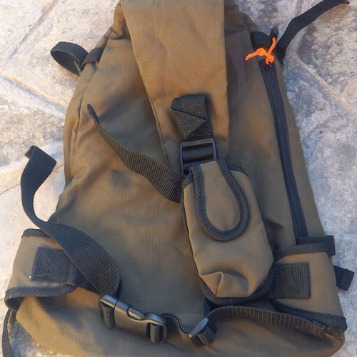 Hiking backpack khaki like new