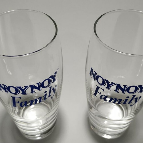 NOUNOU Family glasses new, set of 2 thin glass