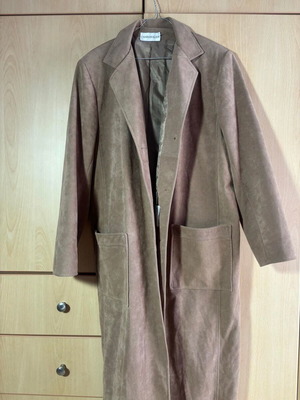 Charles Klein Ultrasuede coat 3XL in puros color like new