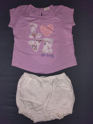 Benetton baby set 3-6 months like new