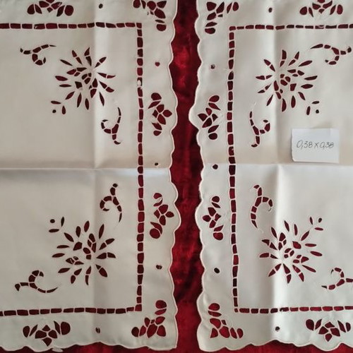 Set of 5 Table Linens New Satin-Polyester for Dining Table