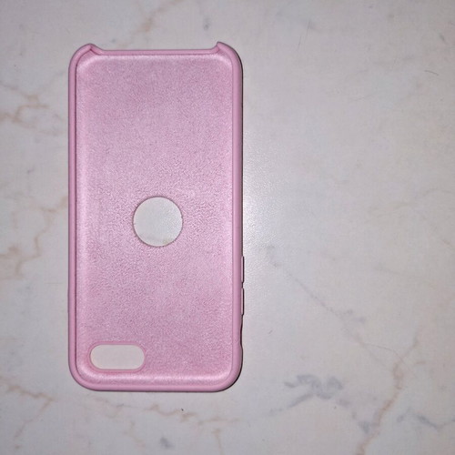 iPhone SE case used, pink