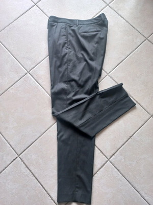 Ανδρικό Παντελόνι Zara Slim Fit σαν καινούργιο, ανθρακί, μέγεθος 44