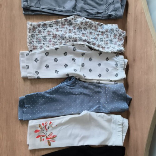 Baby leggings pack of 8 size 6 months 68 cm like new