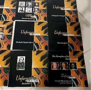 9 cd unforgettable classics μουσική κλασσική