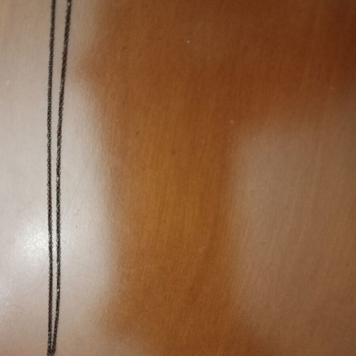 Necklace with Blue Crystal Drop like new