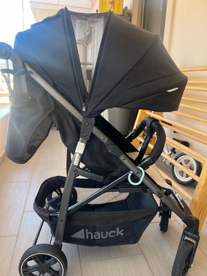 Hauck Rapid 4S Caviar Silver