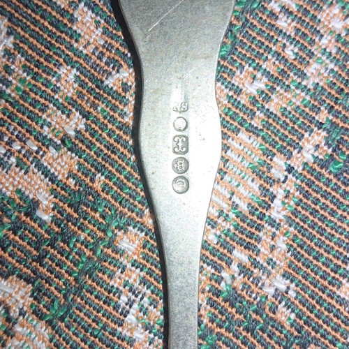 Old spoons used with markings