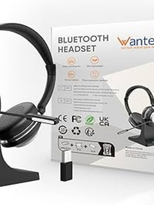 Wantek Noise Cancelling Headset brand new with Microphone