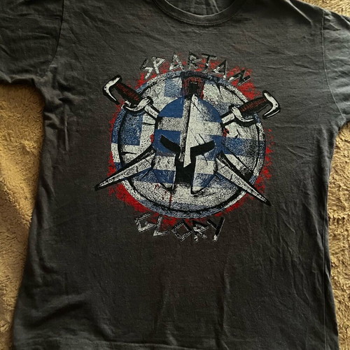 Tshirt Sparta Glory S cotton gray like new
