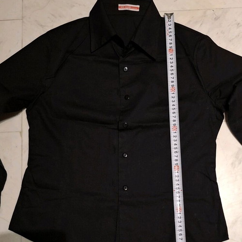 Fitted shirt black size L like new