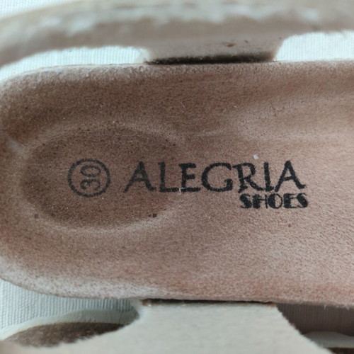 Alegria children's anatomical sandals like new, leather, size 30, copper color